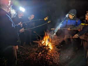 Lighting fires in the rain